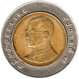 Preview 10 Baht, ๒๕๓๗ (1994) obverse
