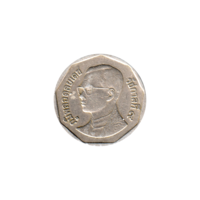 Preview 5 Baht, ๒๕๓๘ (1995) obverse