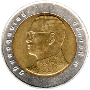 Preview 10 Baht, ๒๕๕๖ (2013) obverse