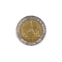 Preview 10 Baht, ๒๕๕๖ (2013) reverse