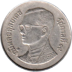 Preview 5 Baht, ๒๕๓๐ (1987) obverse