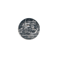 Preview 1 Baht, ๒๕๕๘ (2015) reverse