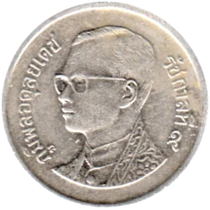 Preview 1 Baht, ๒๕๔๙ (2006) obverse