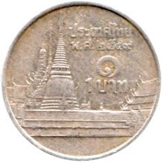 Preview 1 Baht, ๒๕๔๙ (2006) reverse
