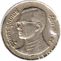 Preview 1 Baht, ๒๕๓๗ (1994) obverse
