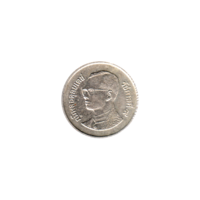 Preview 1 Baht, ๒๕๔๗ (2004) obverse