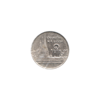 Preview 1 Baht, ๒๕๔๗ (2004) reverse