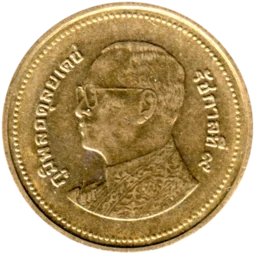 Preview 2 Baht, ๒๕๕๓ (2010) obverse