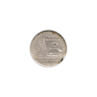 Preview 1 Baht, ๒๕๔๘ (2005) reverse