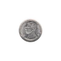 Preview 1 Baht, ๒๕๔๔ (2001) obverse