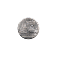 Preview 1 Baht, ๒๕๔๔ (2001) reverse