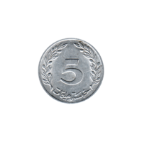 Preview 5 millimes, 1403 (1983) reverse