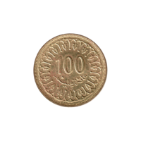 Preview 100 millimes, 1403 (1983) reverse