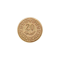 Preview 20 millimes, 1414 (1993) reverse