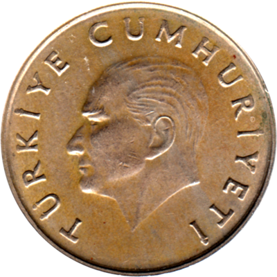 100 Liras, 1987 Obverse