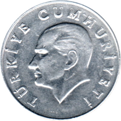 10 Liras, 1986 Obverse