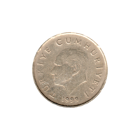 Preview 50000 Liras, 1999 obverse