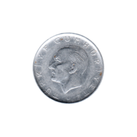 Preview 1 Lira, 1965 obverse