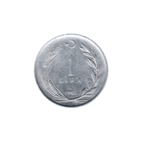 Preview 1 Lira, 1965 reverse