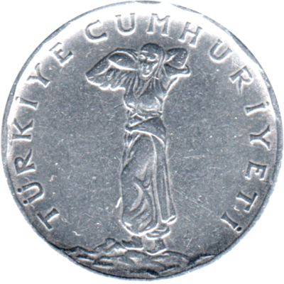 25 kuruş, 1966 Obverse