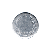 Preview 1 Lira, 1969 reverse