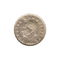 Preview 50000 Liras, 1998 obverse