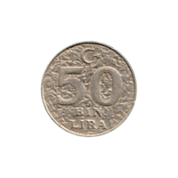 Preview 50000 Liras, 1998 reverse
