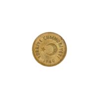 Preview 10 kuruş, 1949 obverse
