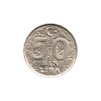 Preview 50000 Liras, 2000 reverse