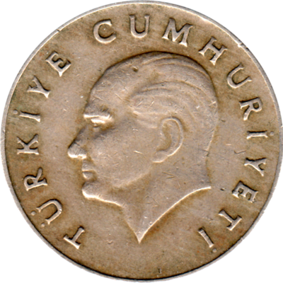 50 Liras, 1984 Obverse