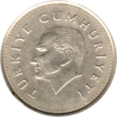 1000 Liras, 1991 Obverse