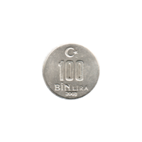 Preview 100000 Liras, 2003 reverse