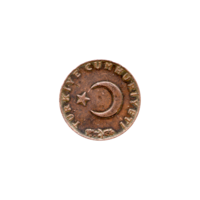 Preview 10 kuruş, 1972 obverse