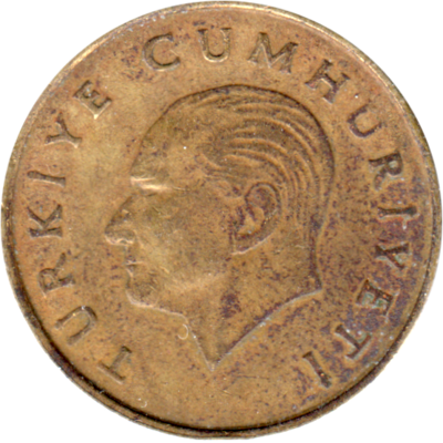 500 Liras, 1989 Obverse