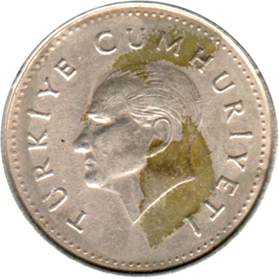 1000 Liras, 1990 Obverse