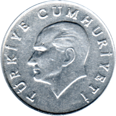 10 Liras, 1985 Obverse