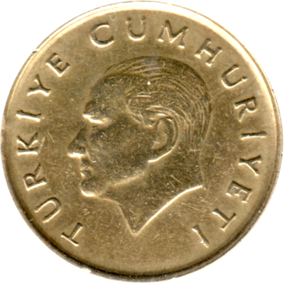 500 Liras, 1990 Obverse