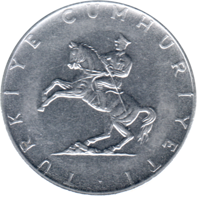 5 Liras, 1979 Obverse