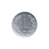 Preview 1 Lira, 1963 reverse