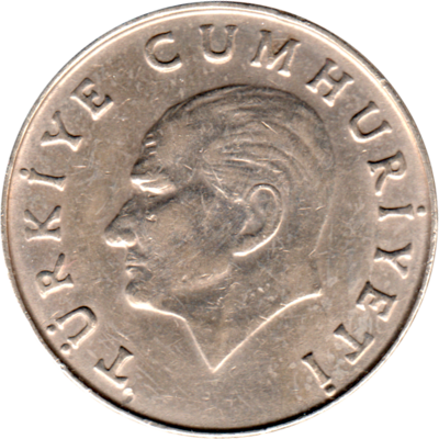 100 Liras, 1986 Obverse