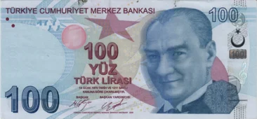 Preview 100 Liras, 2009 obverse