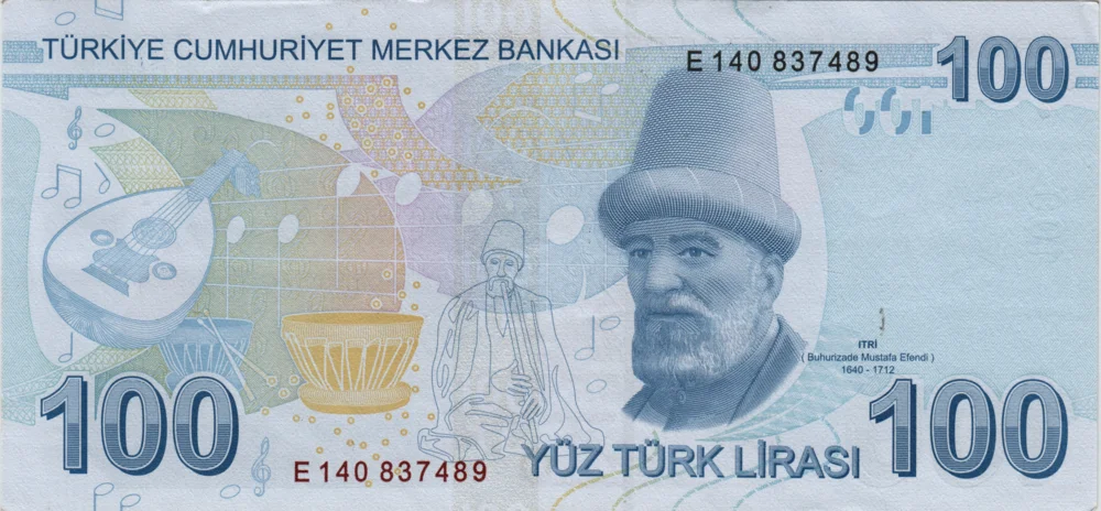 100 Liras, 2009 Reverse