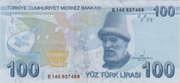Preview 100 Liras, 2009 reverse