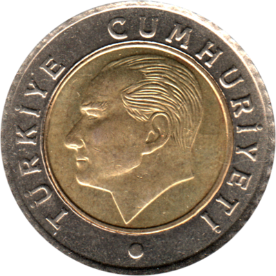 50 kuruş, 2019 Obverse