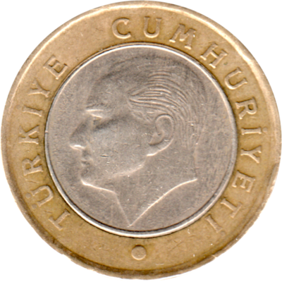 1 Lira, 2013 Obverse