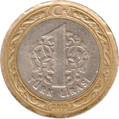 1 Lira, 2013 Reverse