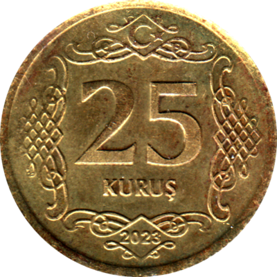 25 kuruş, 2023 Reverse