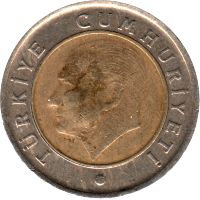 50 kuruş, 2014 Obverse