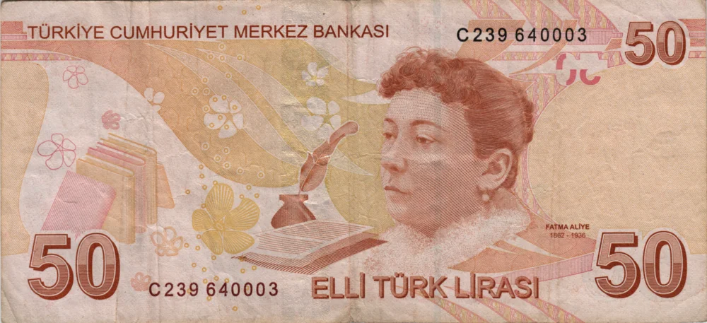 50 Liras, 2009 Reverse
