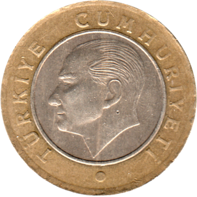 1 Lira, 2016 Obverse